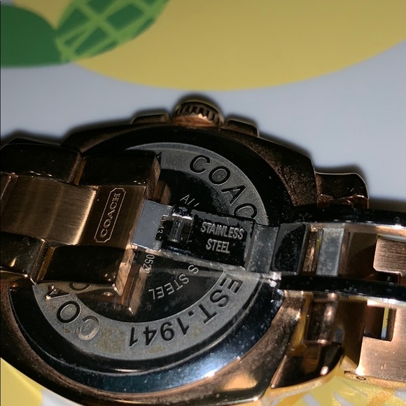 🌹Rose Gold Coach Watch🌹 - Picture 6 of 6